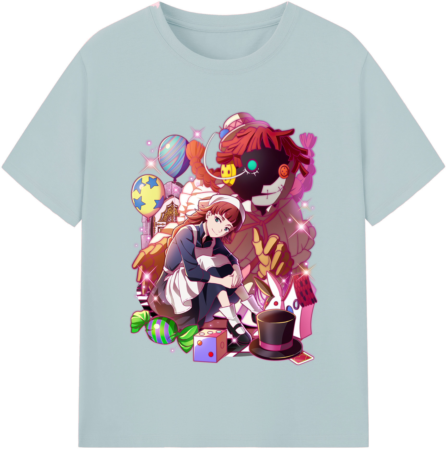 （画像用） 文豪ストレイドッグス Bungo Stray Dogs 綿100％半袖Tシャツ（フロントプリント）